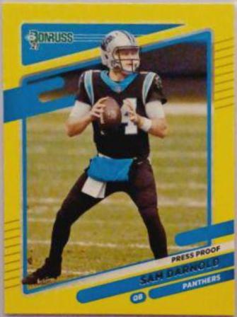 Sam Darnold [Press Proof Yellow] #37
