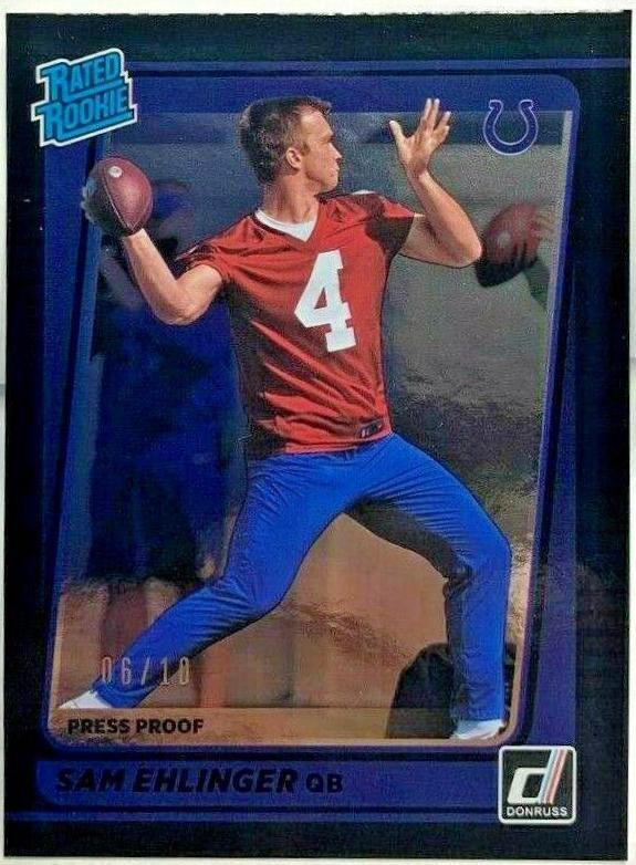Sam Ehlinger [Press Proof Black] #319