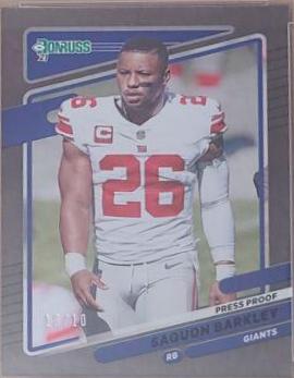 Saquon Barkley [Press Proof Black] #79