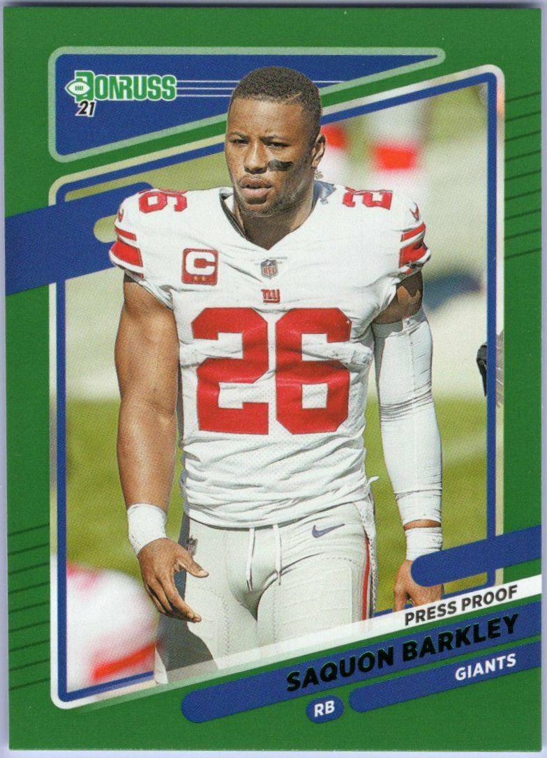 Saquon Barkley [Press Proof Green] #79