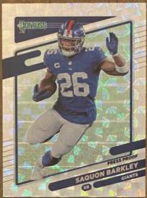 Saquon Barkley [Press Proof Hyper] #79