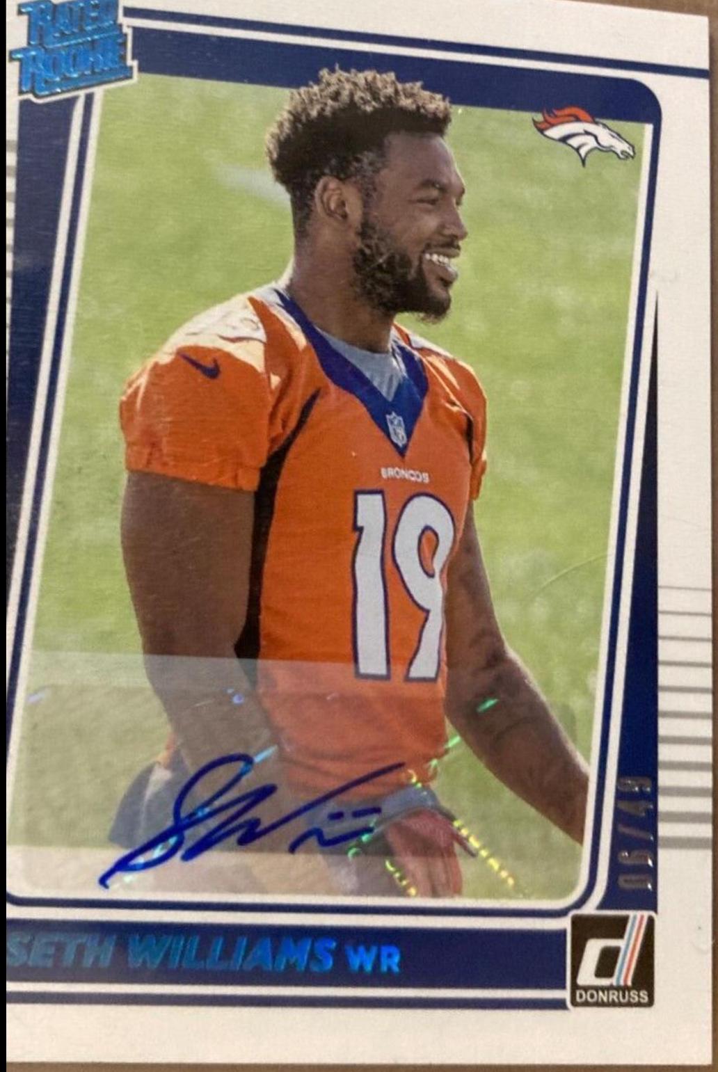 Seth Williams [Portrait Autograph] #299