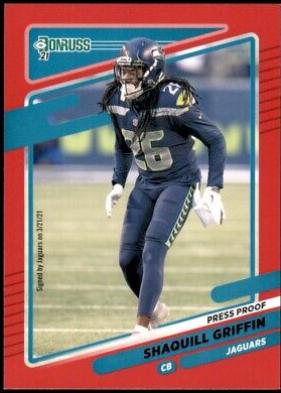 Shaquill Griffin [Press Proof Red] #35