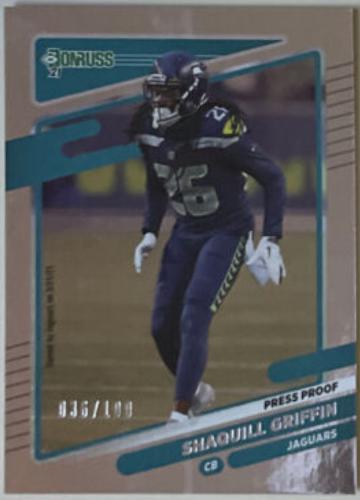 Shaquill Griffin [Press Proof Silver] #35
