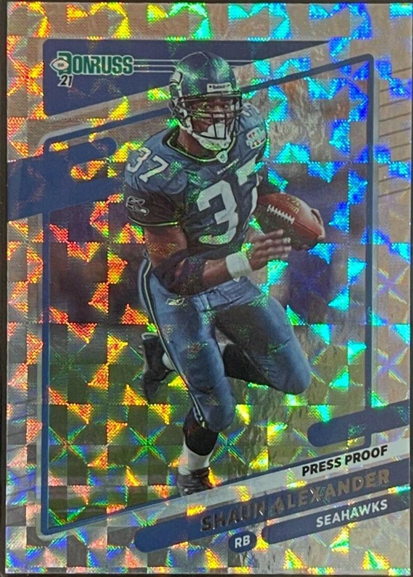 Shaun Alexander [Press Proof Hyper] #36