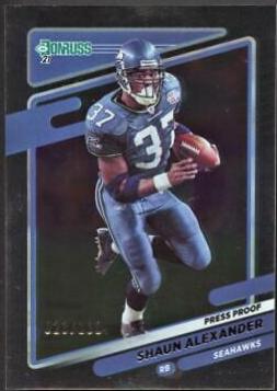 Shaun Alexander [Press Proof Silver] #36