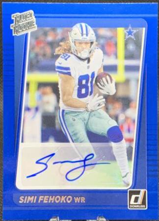 Simi Fehoko [Autograph Blue] #292