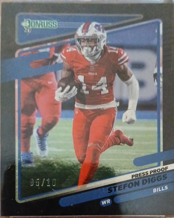 Stefon Diggs [Press Proof Black] #226
