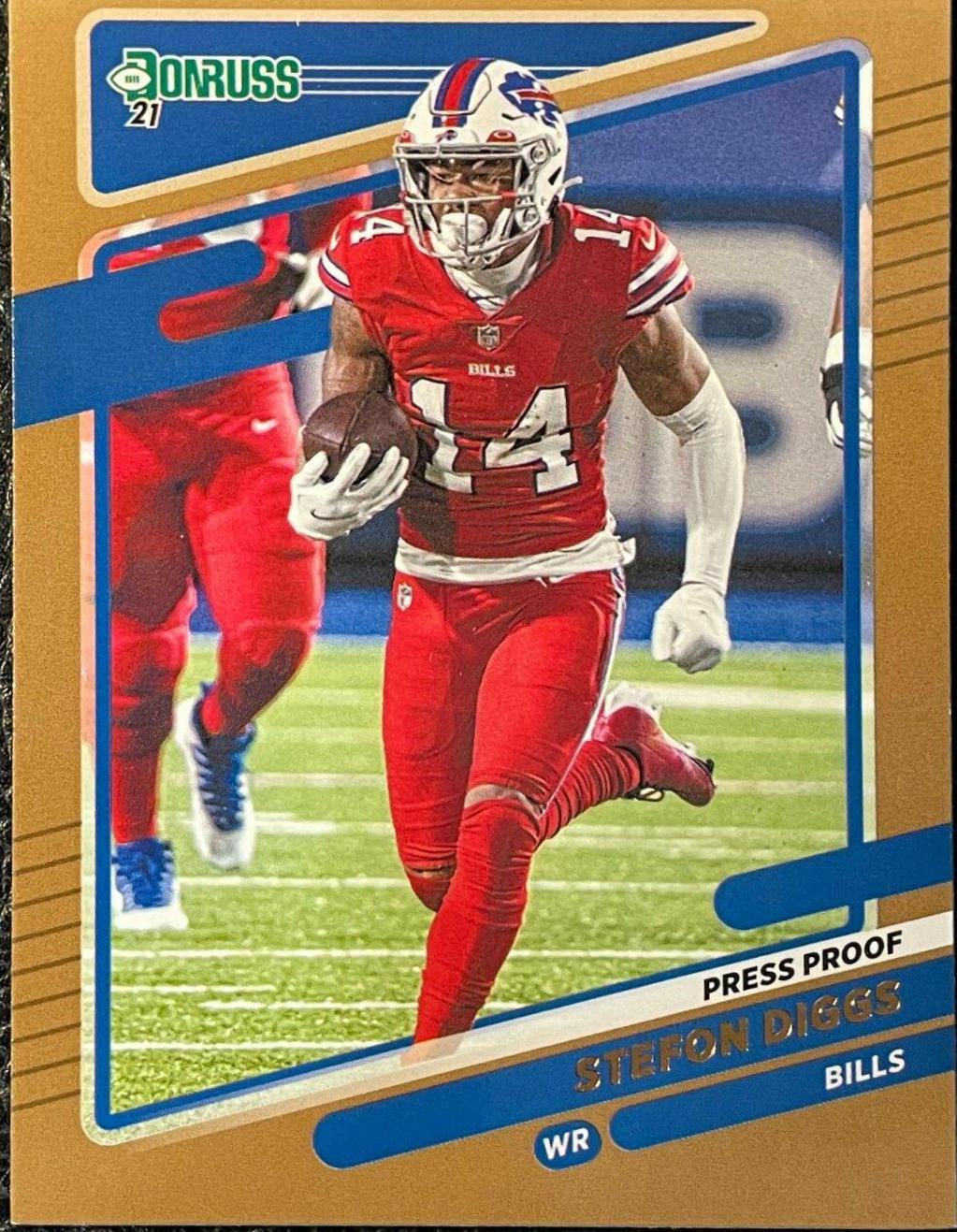 Stefon Diggs [Press Proof Bronze] #226