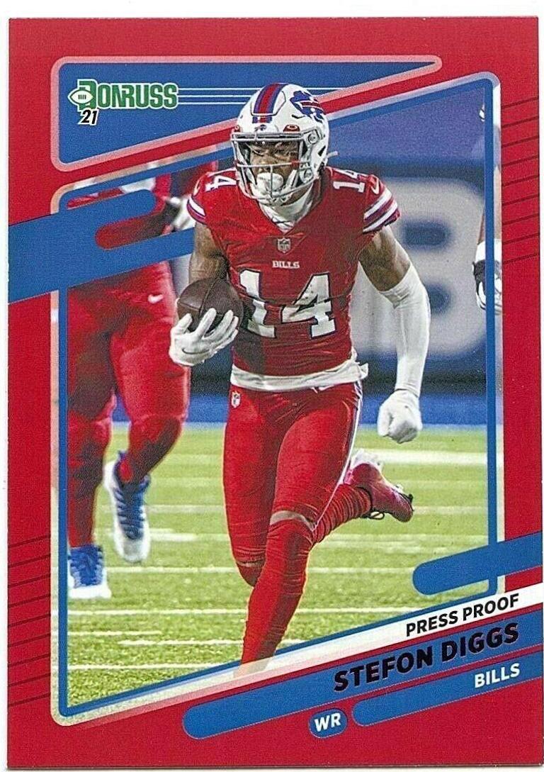 Stefon Diggs [Press Proof Red] #226