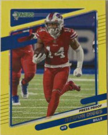 Stefon Diggs [Press Proof Yellow] #226