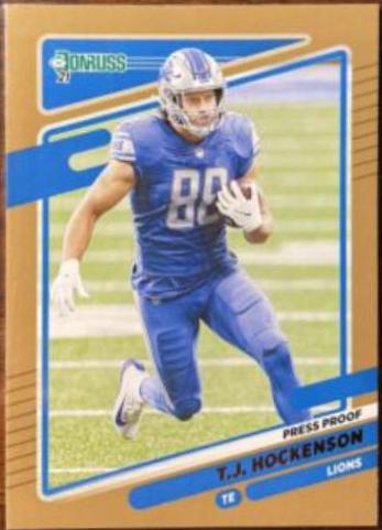 T. J. Hockenson [Press Proof Bronze] #176