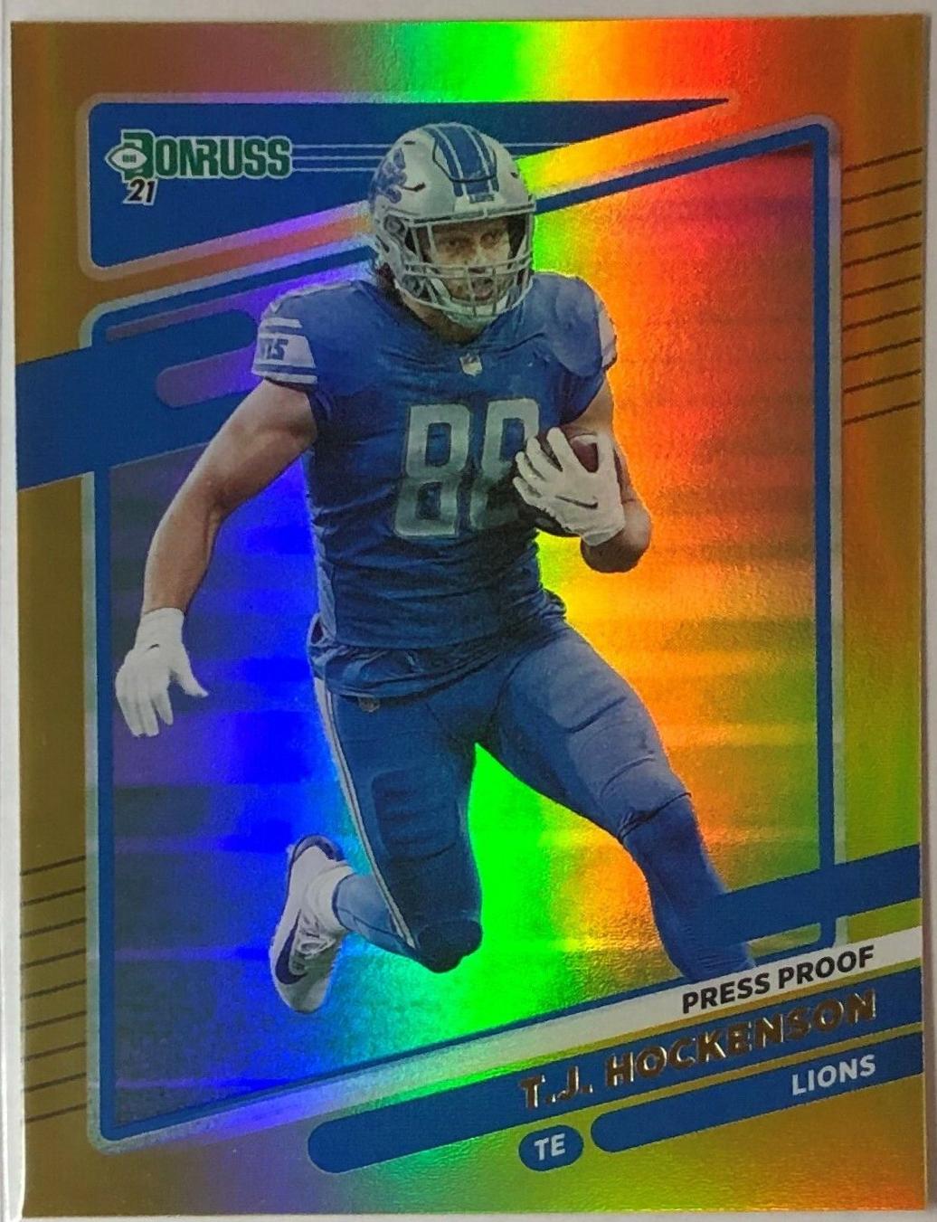 T. J. Hockenson [Press Proof Gold] #176