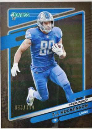 T. J. Hockenson [Press Proof Silver] #176