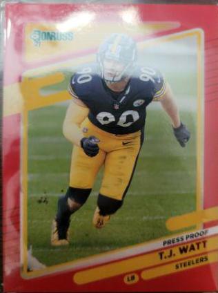 T. J. Watt [Press Proof Red] #22