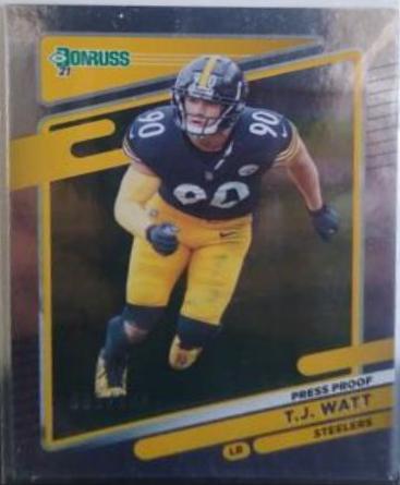 T. J. Watt [Press Proof Silver] #22
