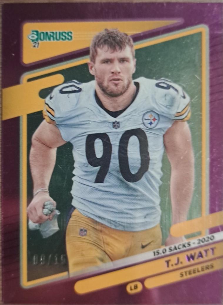 T. J. Watt [Season Stat Line] #22