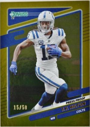 T. Y. Hilton [Press Proof Gold] #152
