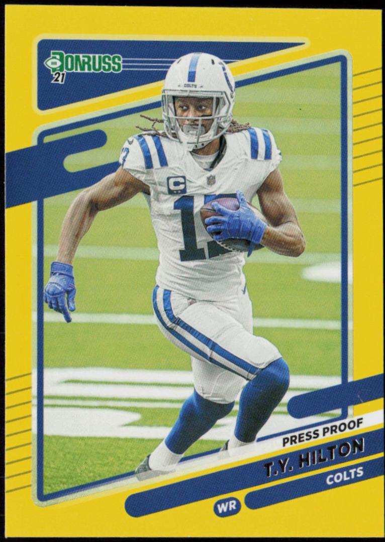 T. Y. Hilton [Press Proof Yellow] #152