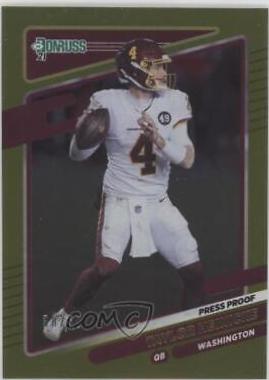 Taylor Heinicke [Press Proof Green] #3
