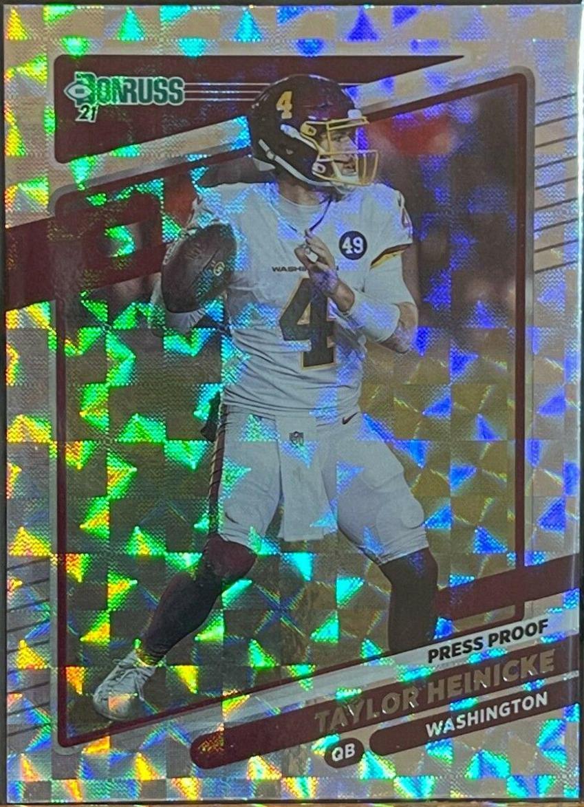 Taylor Heinicke [Press Proof Hyper] #3