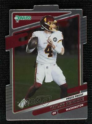 Taylor Heinicke [Press Proof Silver Die Cut] #3