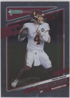 Taylor Heinicke [Press Proof Silver] #3