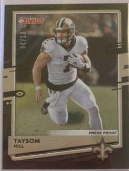 Taysom Hill [Press Proof Black] #95