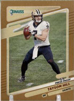 Taysom Hill [Press Proof Bronze] #95