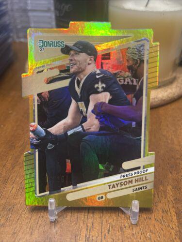 Taysom Hill [Press Proof Gold Die Cut] #95