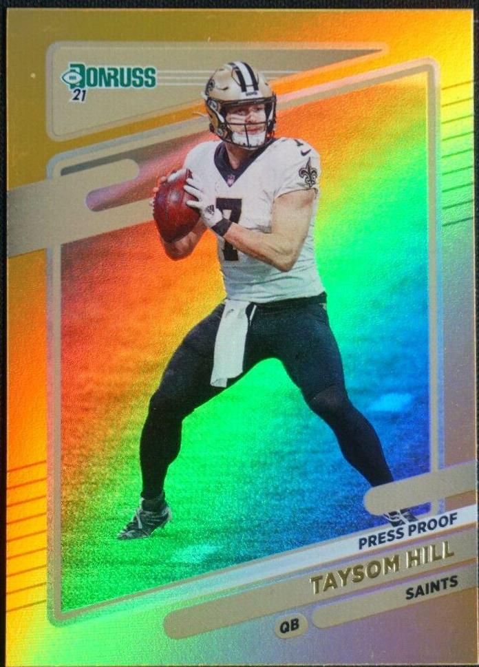 Taysom Hill [Press Proof Gold] #95