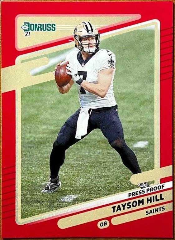 Taysom Hill [Press Proof Red] #95