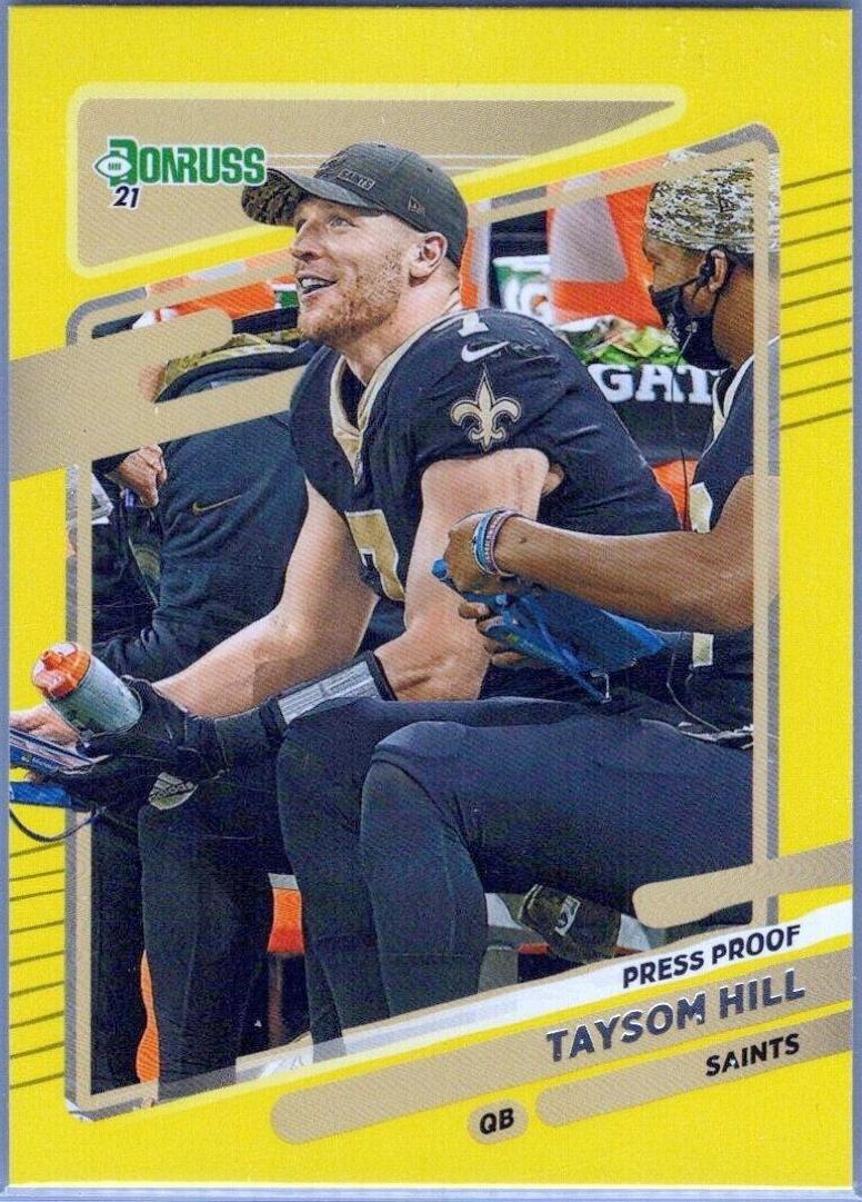 Taysom Hill [Press Proof Yellow] #95