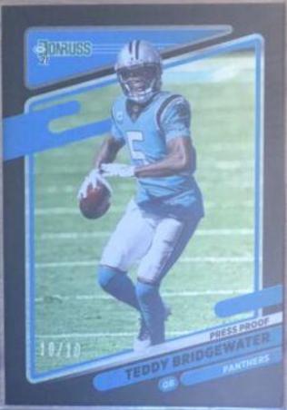 Teddy Bridgewater [Press Proof Black] #218