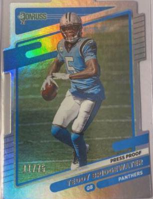 Teddy Bridgewater [Press Proof Silver Die Cut] #218