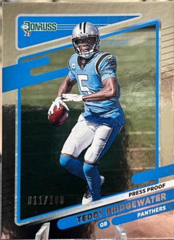 Teddy Bridgewater [Press Proof Silver] #218