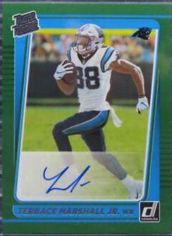 Terrace Marshall Jr. [Autograph Green] #266
