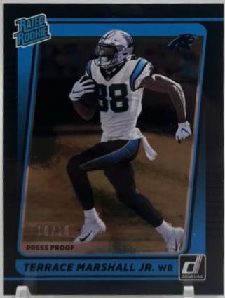 Terrace Marshall Jr. [Press Proof Black] #266