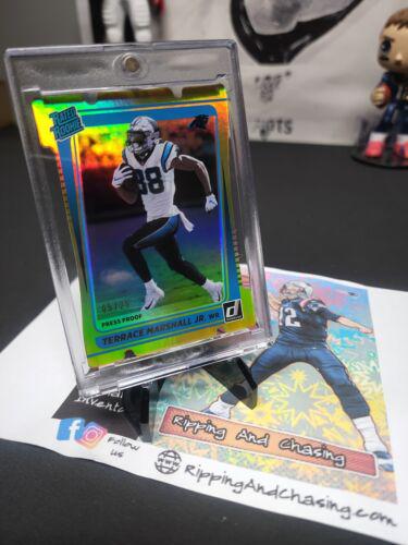 Terrace Marshall Jr. [Press Proof Gold Die Cut] #266