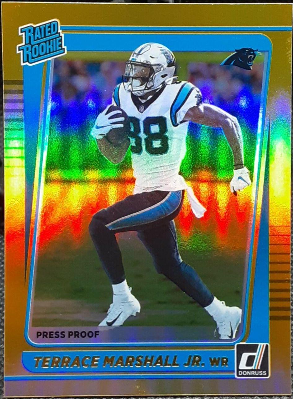 Terrace Marshall Jr. [Press Proof Gold] #266