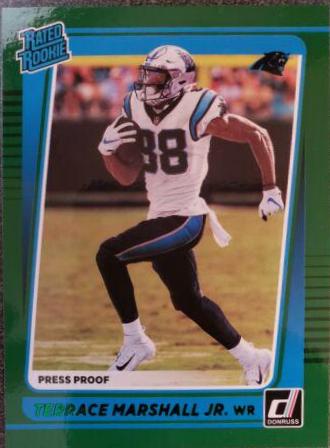 Terrace Marshall Jr. [Press Proof Green] #266