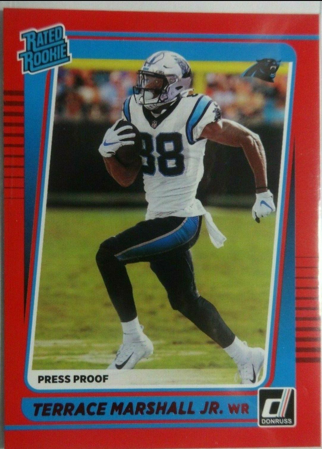 Terrace Marshall Jr. [Press Proof Red] #266
