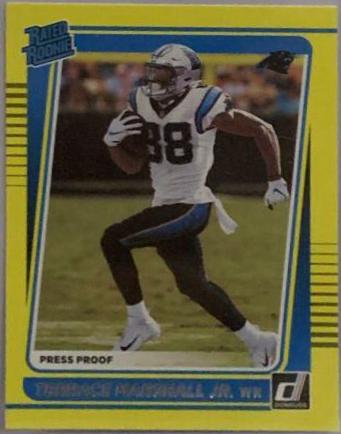 Terrace Marshall Jr. [Press Proof Yellow] #266