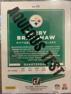 Terry Bradshaw [Aqueous Test] #23