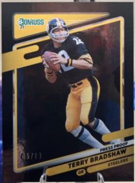 Terry Bradshaw [Press Proof Black] #23