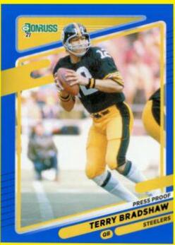 Terry Bradshaw [Press Proof Blue] #23