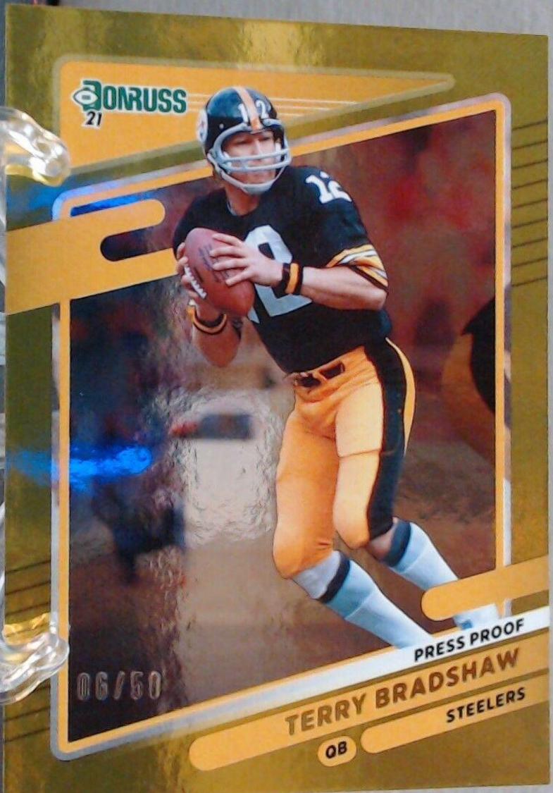 Terry Bradshaw [Press Proof Gold] #23