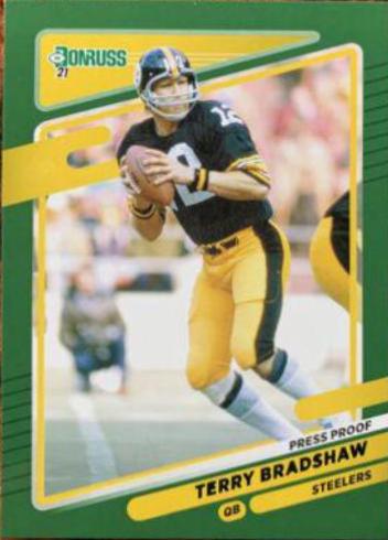 Terry Bradshaw [Press Proof Green] #23
