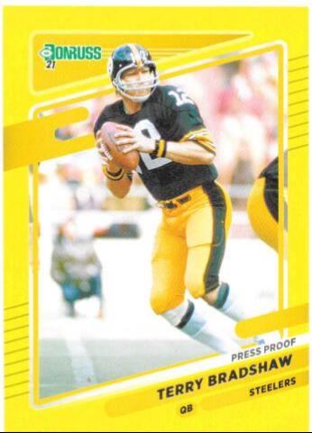 Terry Bradshaw [Press Proof Yellow] #23