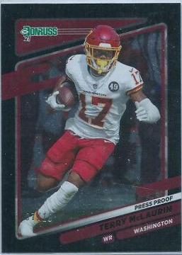Terry McLaurin [Press Proof Black] #6